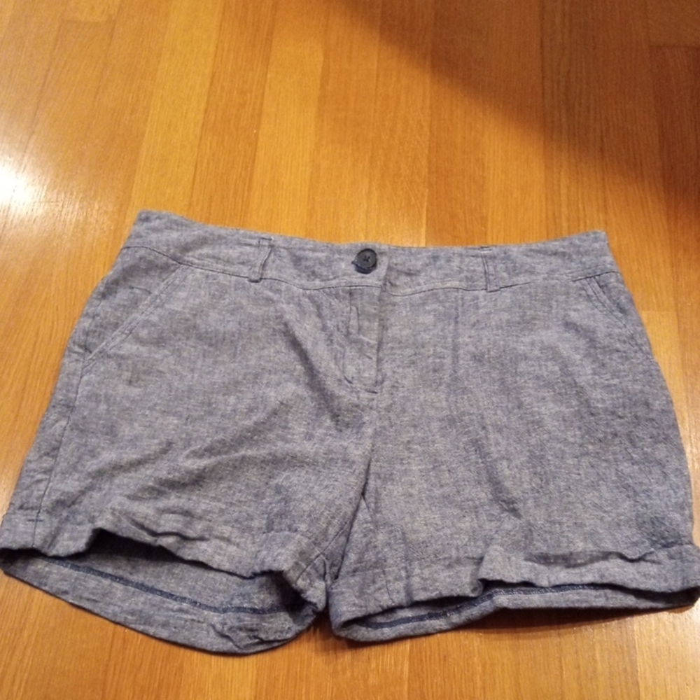 Apt 9 Linen Blend Womens Shorts 12